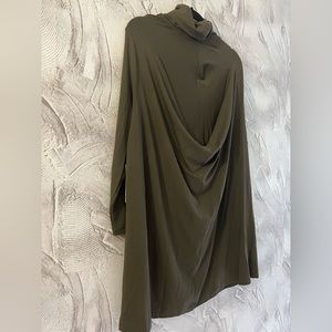 New Unique 4 sleeves Tunic Top. Khaki color . One size fits all